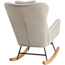 Clark Linen-look Rocking Chair